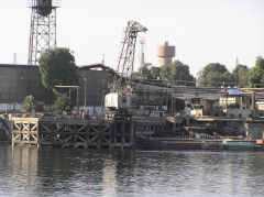 Metal factory between Esna to Luxor, June 2010